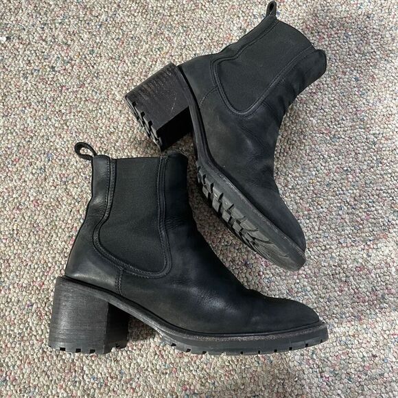 Thursday Boot Company Heeled Leather Chelsea Ankle Boot - Picture 2 of 7